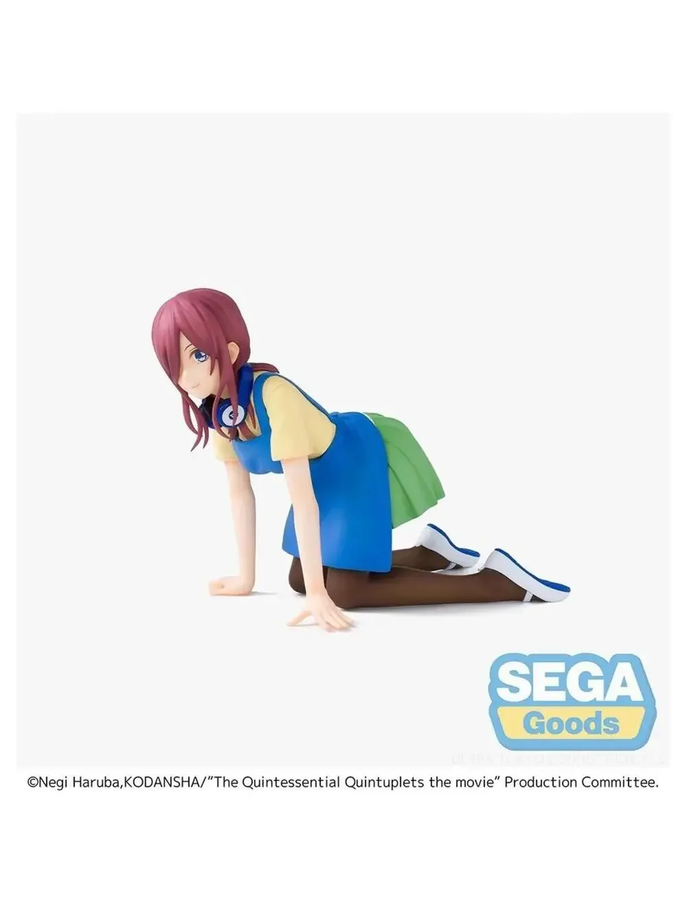 SEGA Miku Nakano Figure The Quintessential Quintuplets Movie NIB US Seller